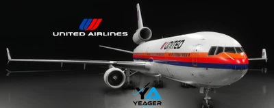 MD-11 United Airlines (Saul Bass) (Fictional)