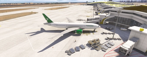 Turkmenistan Airlines PMDG 777-200LR