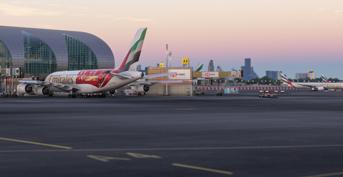 OMDB AIG Static Aircraft (iniBuilds)
