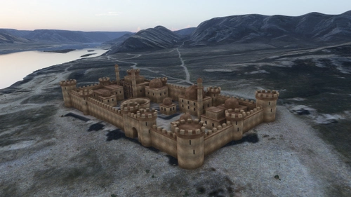 Nomad Fortress - Kapchagay (Qonaev), Kazakhstan