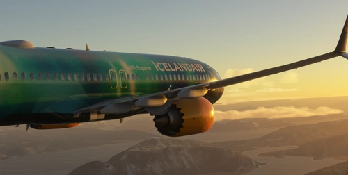 Icelandair "Hekla Aurora" Livery TF-FIT – iFly 737 MAX 8 [Fictional]