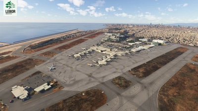 OLBA/BEIRUT - Rafic Hariri International Airport & Beirut City (By Lebor Simulations for MSFS 2024)