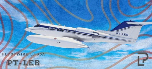PT-LEB (High Fidelity) | FlywareSim Learjet 35A