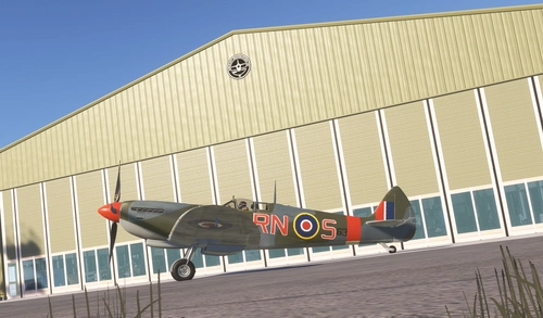 G-CGJE 72 Squadron Spitfire