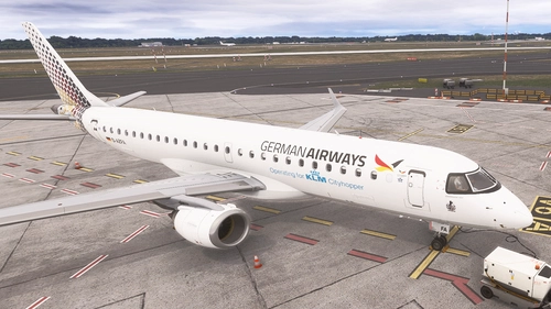 FlightSim Studio - E-Jets 190 - German Airways - D-AZFA