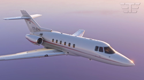 FFX Hawker 800XP - Luxaviation San Marino - T7-EMI (incl. dyn. Reg.)