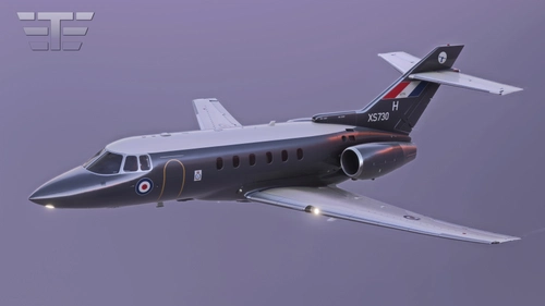FFX Hawker 800XP - Sqd.55 - XS730