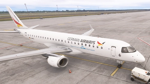 FlightSim Studio - E-Jets 190 - German Airways - D-AWSI