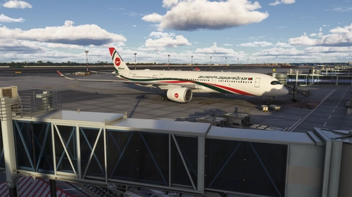 Biman Bangladesh Airbus A350-900 Fictional livery