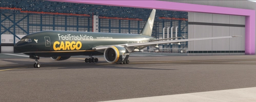 FeelFreeAirline Airbus A300-600 GE D-AFFH
