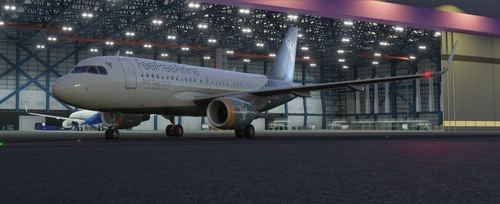 FeelFreeAirline Airbus A319 D-AFFD