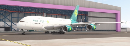 Aer Lingus A380 EL-YAZ "St. Patrick"
