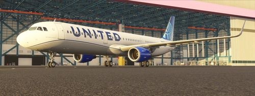United Airlines Airbus A321 CFM SL "N44501"