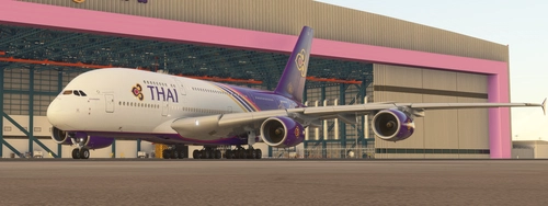 Thai Airways A380 HS-YZZ "SUWANNA BUPPHA"