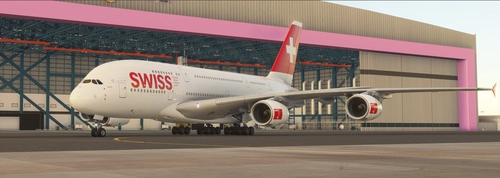 SWISS A380 HB-YBZ "Zürich"
