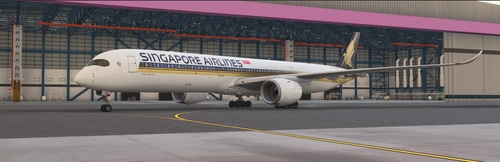 Singapore Airlines Airbus A350-1000 9V-SMI