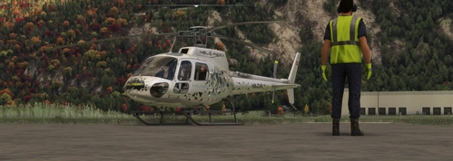 Asobo H125 helirezia HB-ZVR