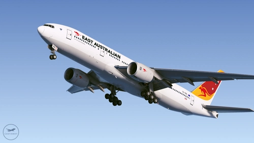 East Australian Airlines (VH-ZBC - Fictional) [Boeing 777-200ER]