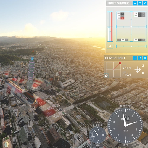 Fine Collective Control for Helicopters