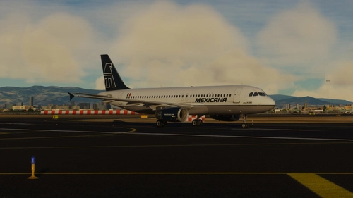Mexicana N304ML 2007 Livery