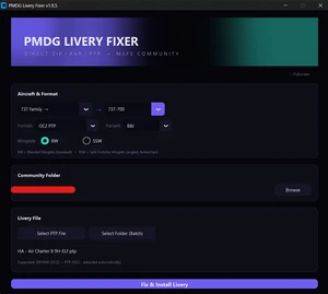 PMDG Livery Fixer/Installer (MSFS 2020) thumbnail 2
