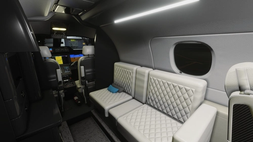 FSReborn Phenom 300E – Forward Divan Cabin