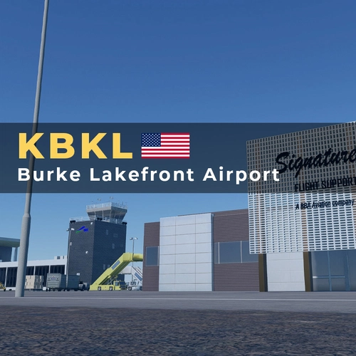 KBKL - Burke Lakefront Airport - MSFS20/24
