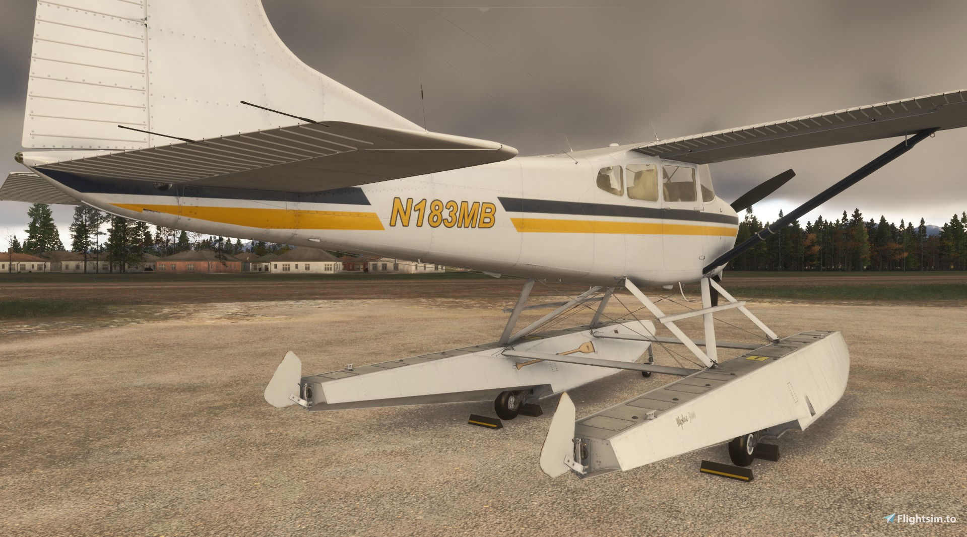 Cessna 185F N183MB Float - Aircraft Liveries for MSFS | Flightsim.to