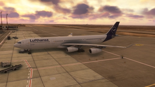 Lufthansa D-AIFC New Livery Inibuilds A340-300 MSFS2024 (With Cabin)