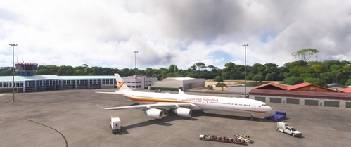 Aerosoft/ToLiss A340-600 Pro Surinam-Airways livery 4K MSFS 2024