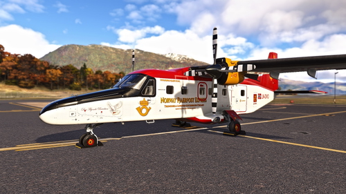 Do228 Norway Fjaerpost-Express LN-OVO Fiktional