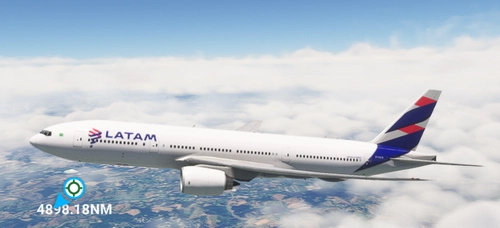 Boeing 777-200ER LATAM Airlines Brasil PT-MUN (Fictional)