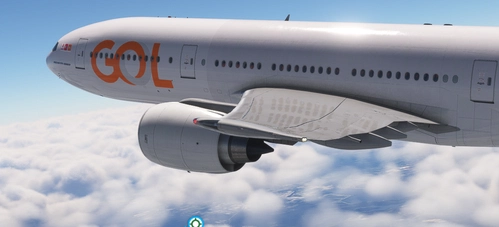 Boeing 777-200ER GOL Linhas Aéreas PR-GMD (Fictional)