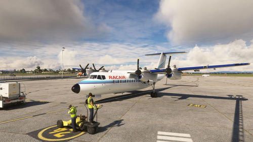 RacAir livery for Pilot's Dash 7