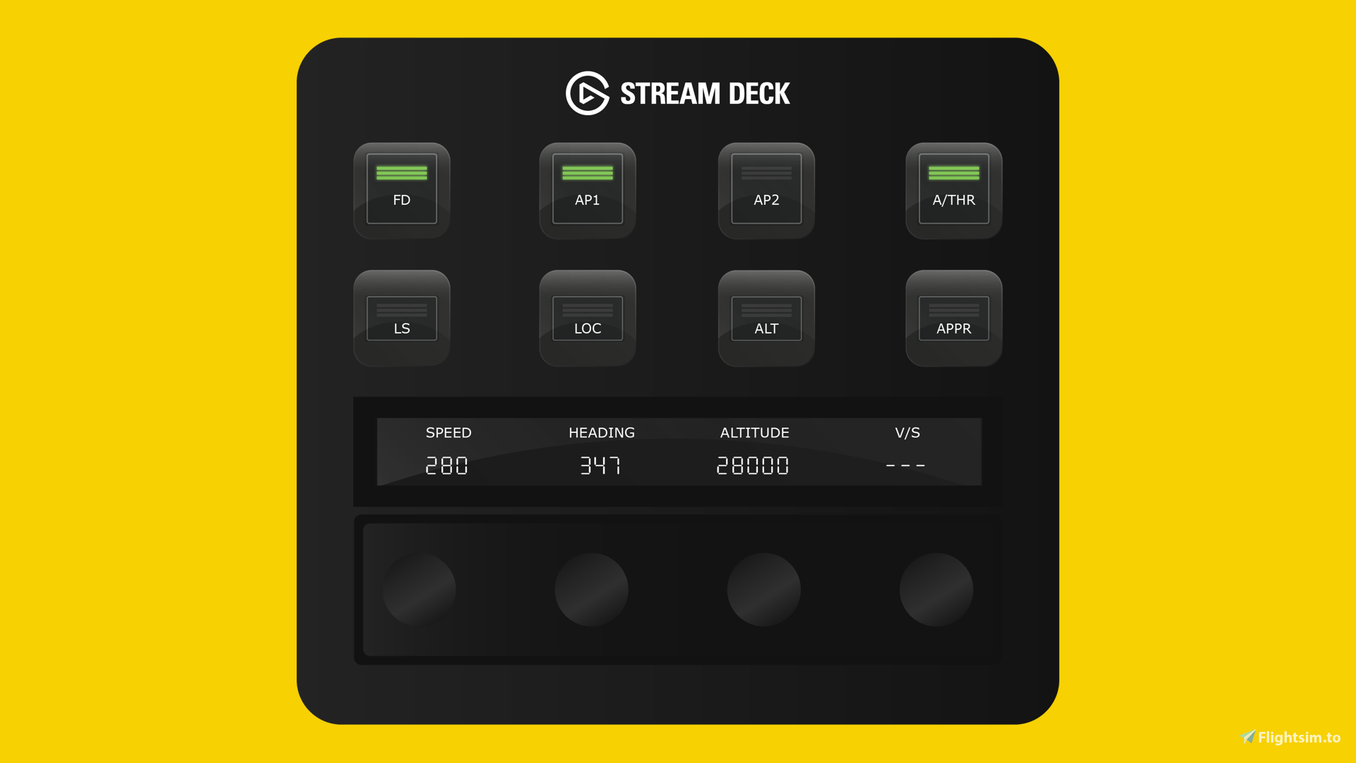 iniBuilds A380 Stream Deck + Autopilot Panel by Flight Panels for MSFS ...