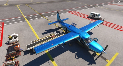 ​GSX Pro Profile for Black Square Cessna 208B Grand Caravan (Separate Pax & Cargo)