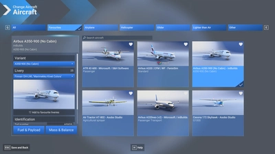 MSFS UI Enhancer - Community Edition - Aircraft favourites and more