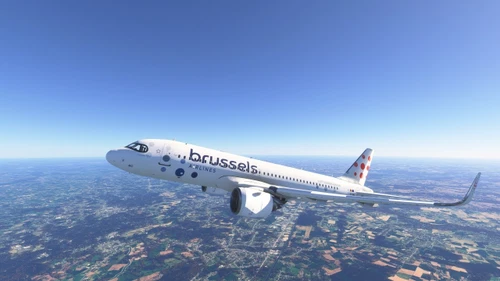 Brussels Airlines OO-SBC | FlyByWire A32NX | 16K | 2026 Livery
