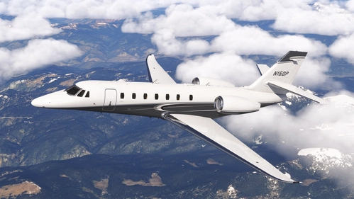 Skyward Citation Sovereign+ - N15DP (Wal-Mart) & PH-UZI (ASL)