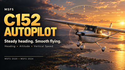 MSFS C152 Autopilot
