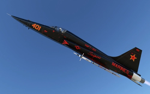 VMFT-401 SnipersUSMC Adversaries 2-Livery Pack for SD Designs F-5