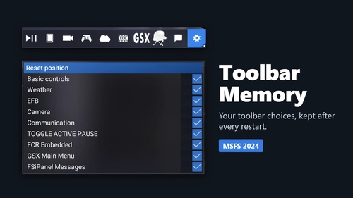 Toolbar Memory