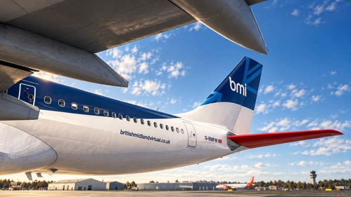 Royal Leamington Spa  - G-BMFW - British Midland Virtual