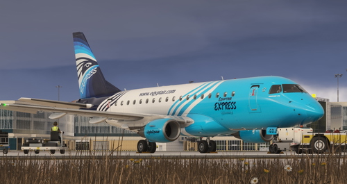 EgyptAir Express SU-GDJ | MSFS 2020/2024 | FFS E170|