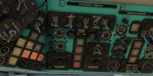 Hungarian cockpit placards for Mi-2 by Digital Aeronautics