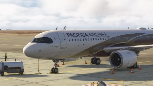 Pacifica Airlines New Livery Inibuilds A320NEO MSFS2024 (With Cabin)