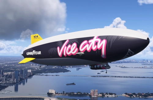 Goodyear "Vice City" Wingfoot Three