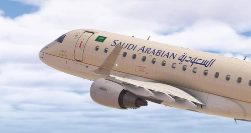Saudi Arabian Airlines HZ-AEL | MSFS 2020/2024 | FFS E170 |