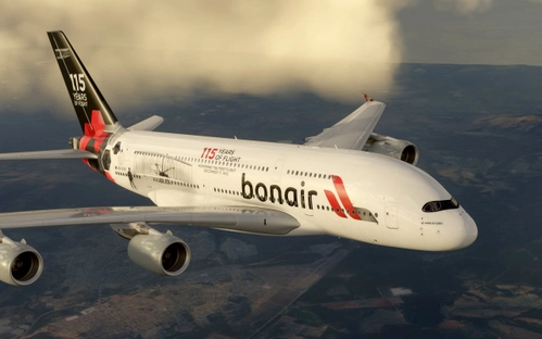Bon Air Virtual A380-800 iniBuilds Fictional 115 Years of Flight 4K