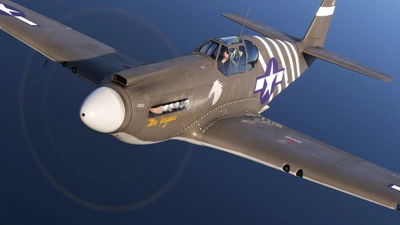 P-51A Mustang Prop Blur Modification